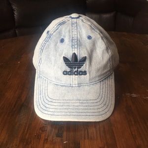 Adidas denim hat. Adjustable
